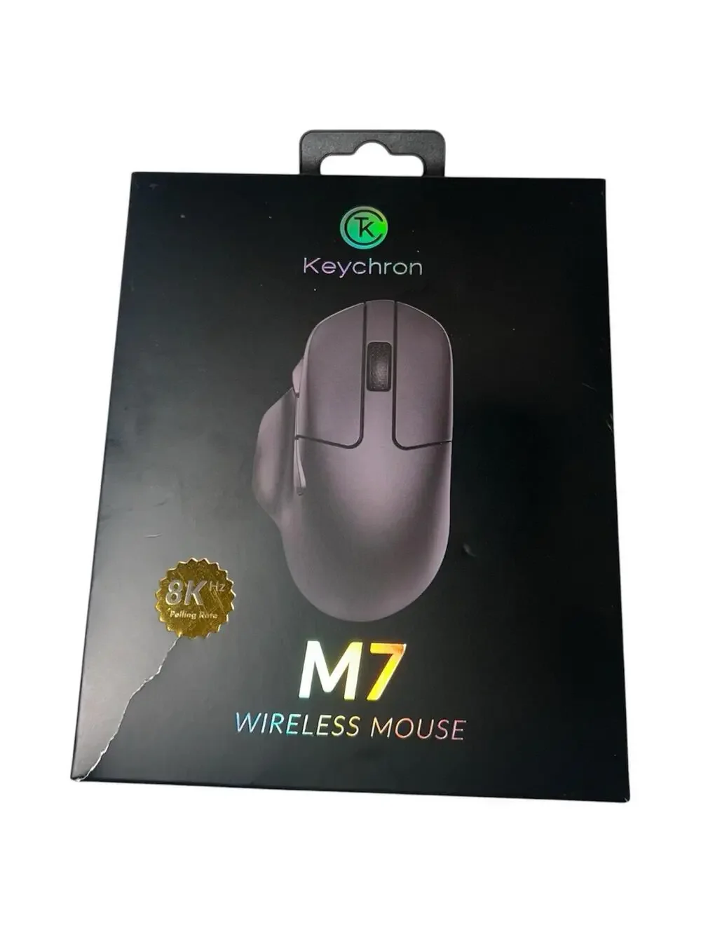 Keychron M7 Wireless Gaming Optical Mouse 8k Hz Polling Rate - New / Open Box